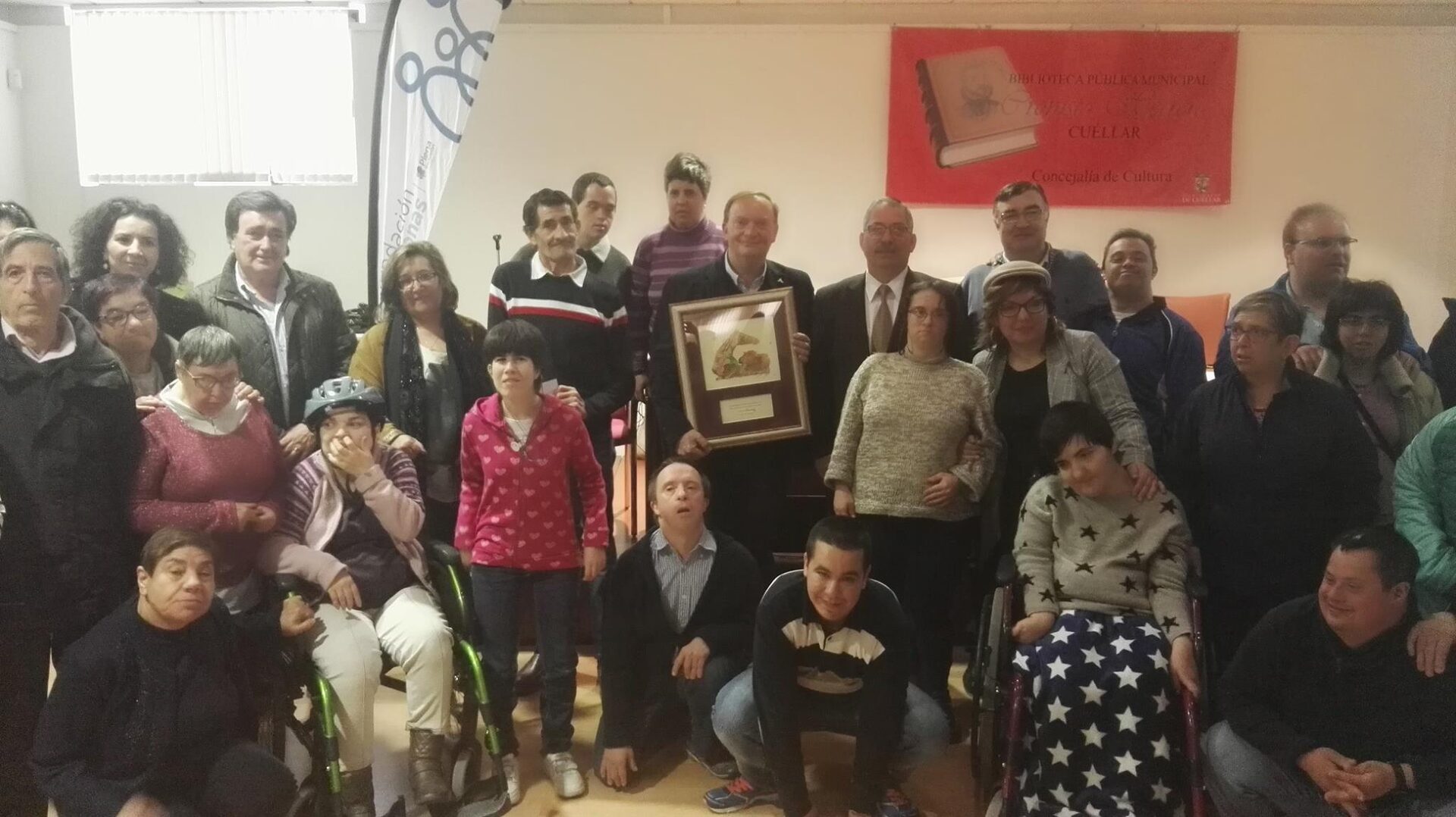 Entrega de Premios del II Concurso de Microrrelatos Escritos y Visuales de Fundación Personas- Cuéllar.