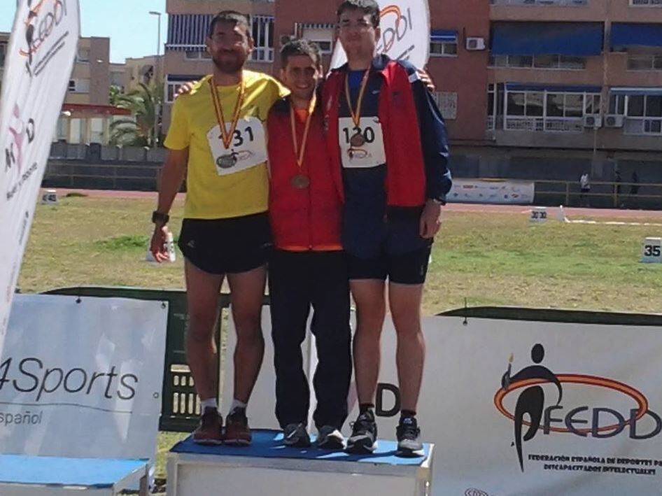 Diego Postigo consigue el bronce en el campeonato nacional de atletismo