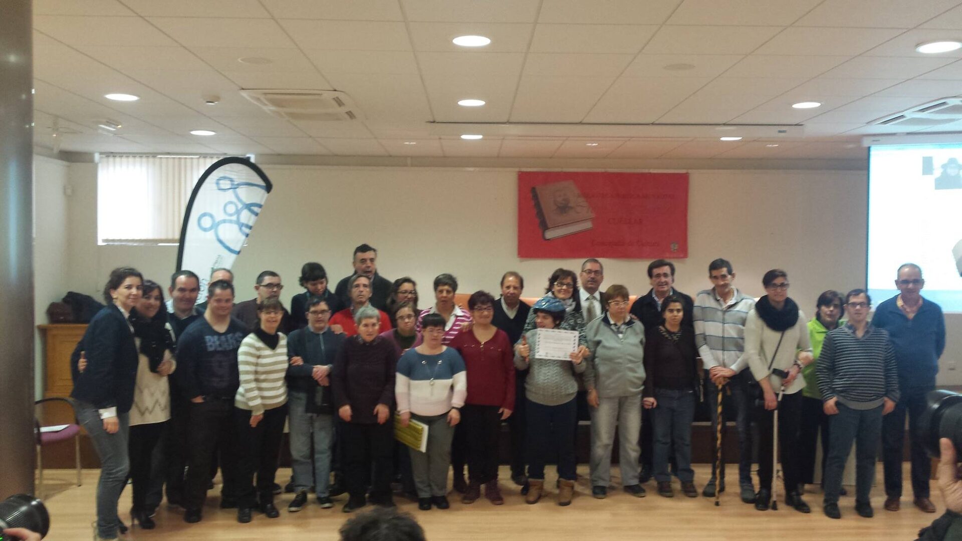 Entrega de premios de I Concurso de microrrelatos escritos y visuales Fundación Personas Cuéllar