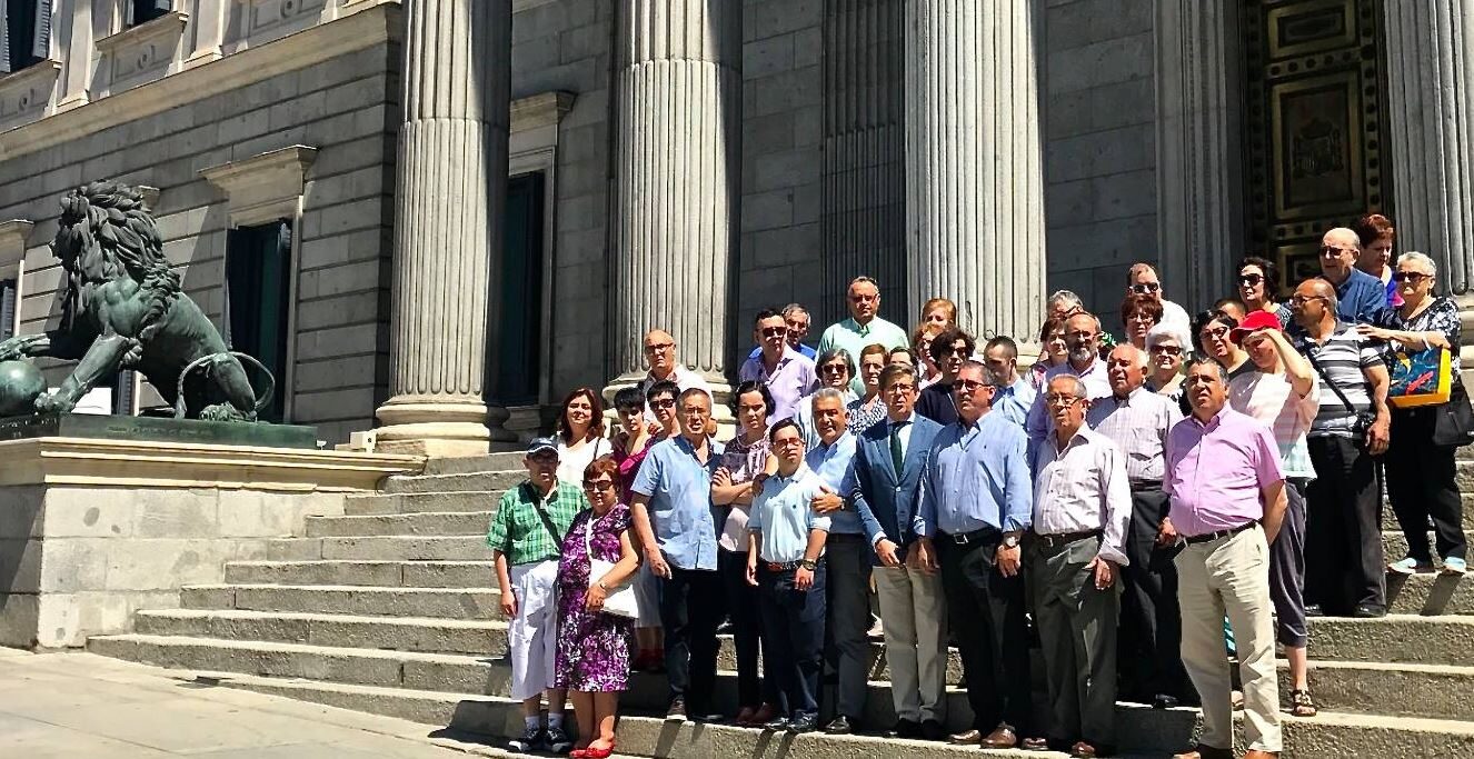Visita a las instalaciones del Congreso de los Diputados en Madrid