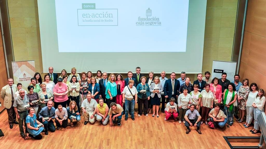 Entrega del Premio Acción Social F. Caja Segovia y Bankia 2018