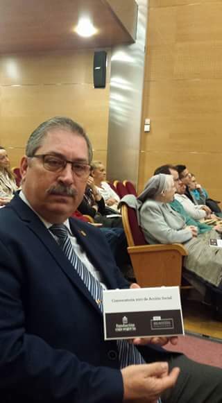 Acto de entrega de premios a los proyectos sociales 2017 de Fundación Caja Segovia y Bankia.