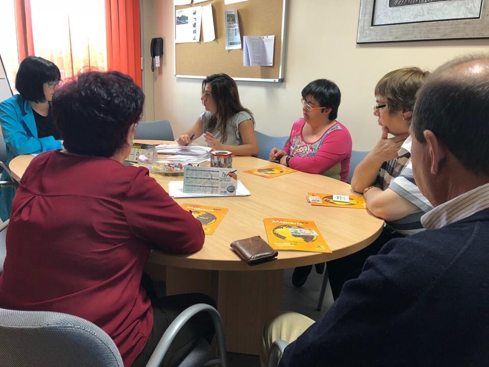 ¡USUARIOS DE FUNDACIÓN PERSONAS CUÉLLAR: “SOMOS VOLUNTARIOS”!