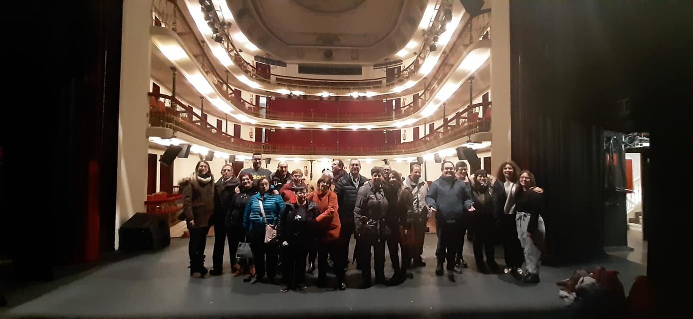 El grupo de teatro de Fundación Personas Cuéllar «Nuevos Horizontes» ha participado en la XXII Muestra de Teatro Provincial