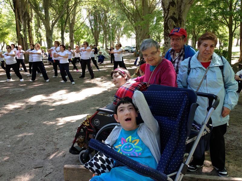 Encuentro en el parque de Cuellar