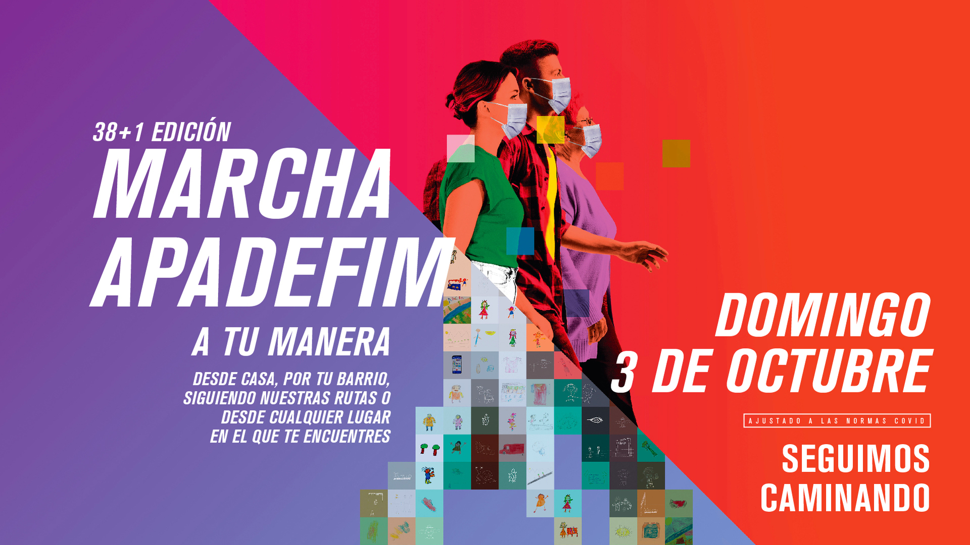La Marcha APADEFIM supera ya los 300 inscritos en su nueva propuesta digital