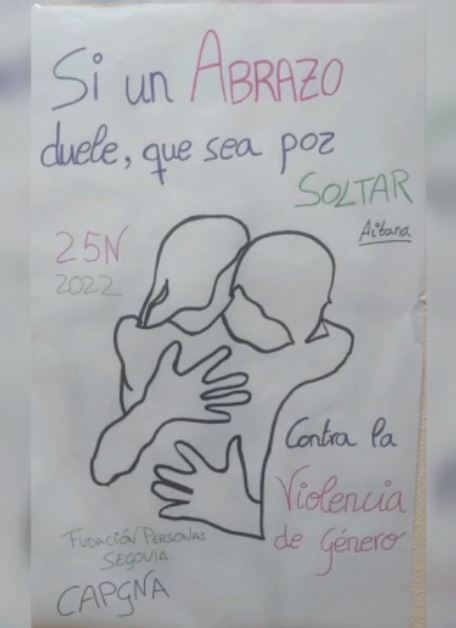 25N: Si un abrazo duele, que sea por soltar