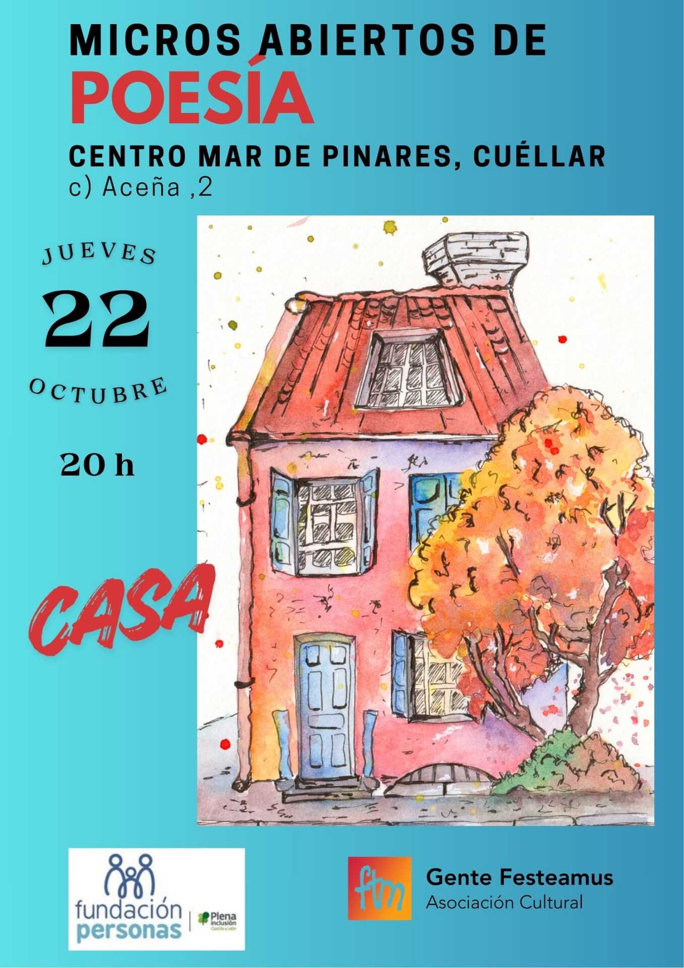 Música y Poesía en Fundación Personas Cuéllar